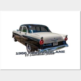 1956 Ford V8 Customline Sedan Posters and Art